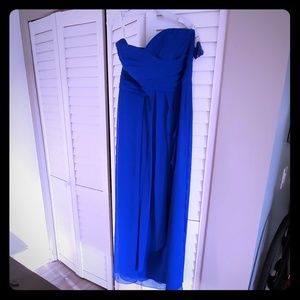 David's Bridal  dress. SIZE 12 Horizon Blue